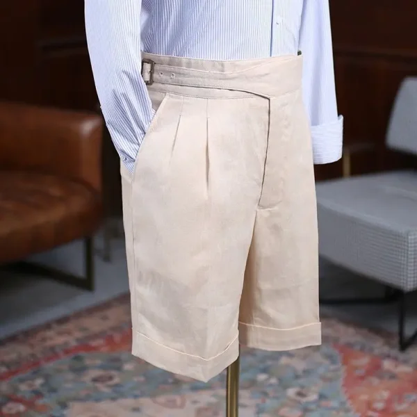 short court homme habillé