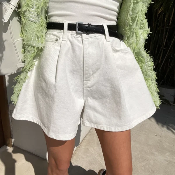 short large femme taille haute