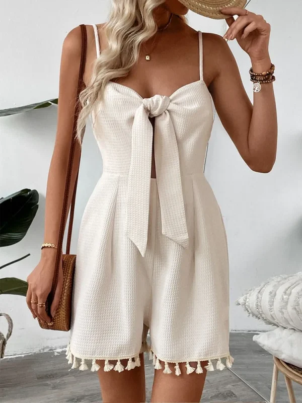 combinaison short été femme