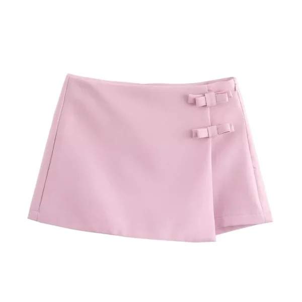 jupe short rose