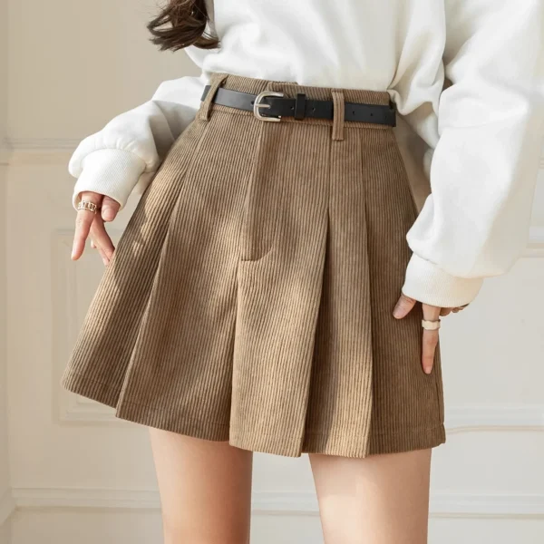 jupe short hiver femme velours