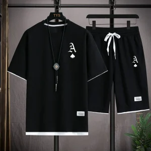 ensemble short tshirt homme sport