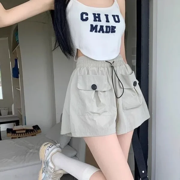 short baggy femme tendance