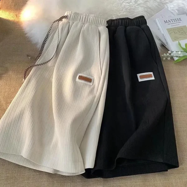 short baggy femme sport