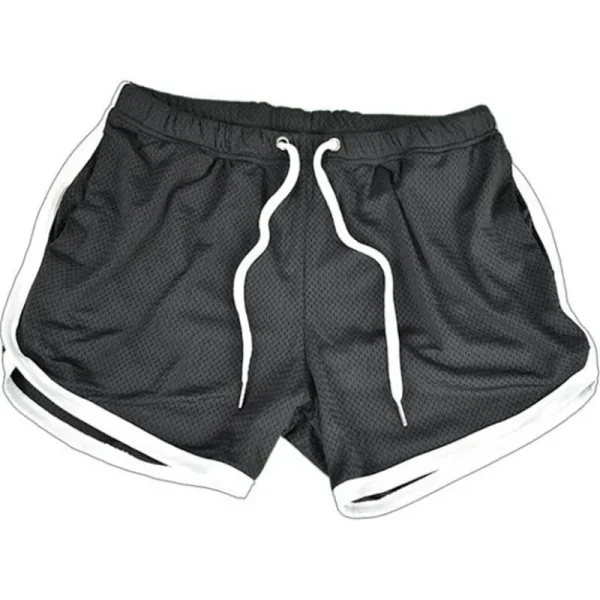 short en lin homme de sport