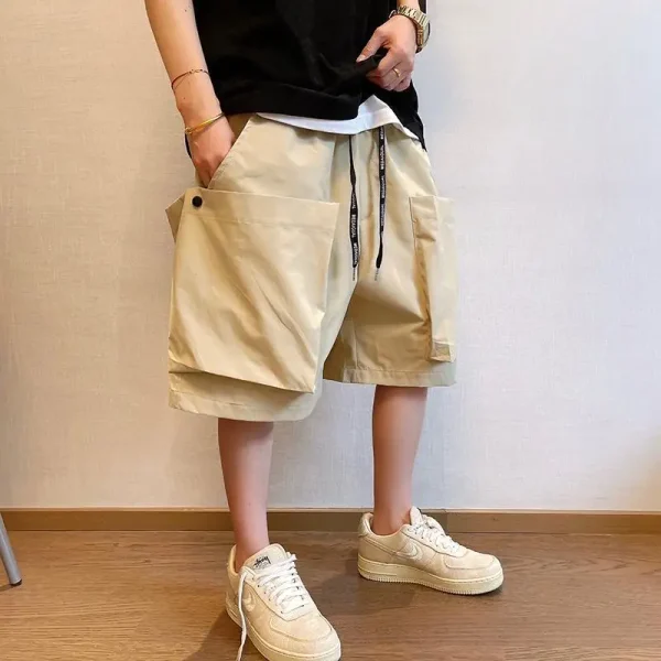 cargo short homme grandes poches