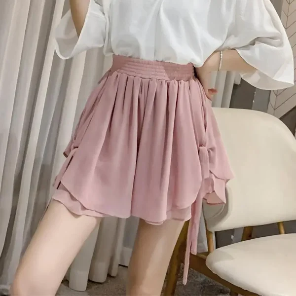 short baggy femme élégant grand taille
