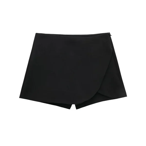 jupe short noire tendance automne