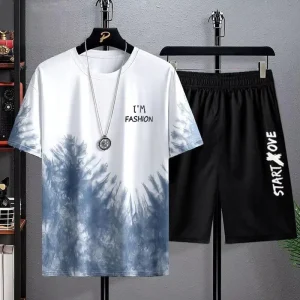 ensemble short tshirt homme respirants sport