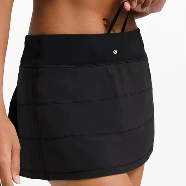 jupe short noire fitness